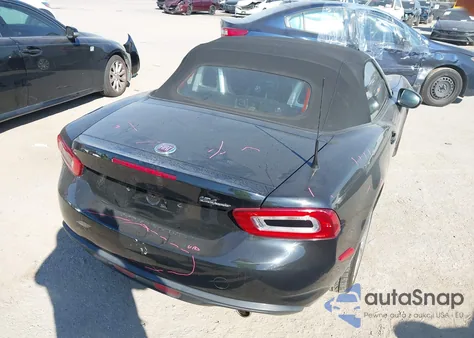 2017 Fiat 124 Spider Lusso from USA, damaged, VIN JC1NFAEKXH0105853